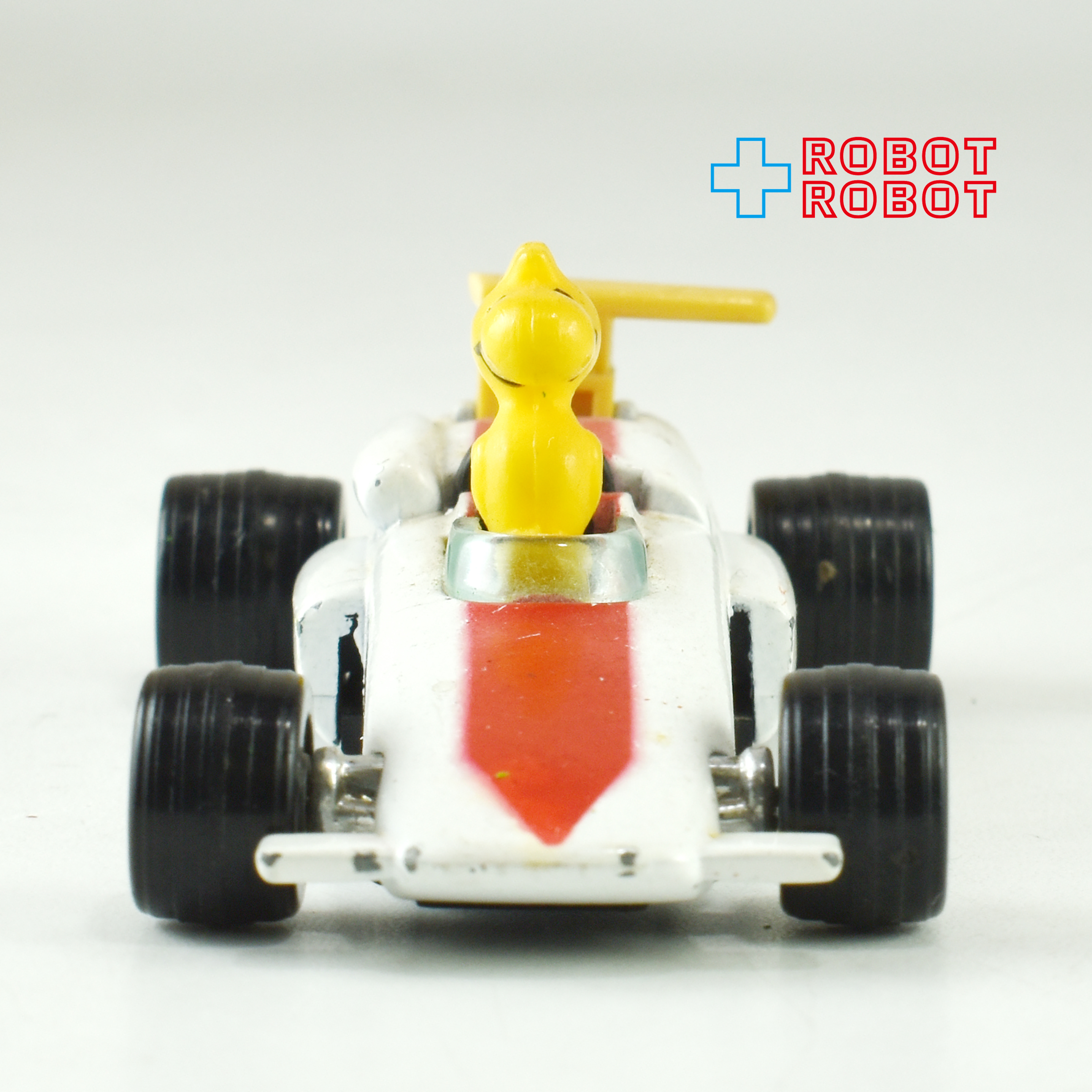 スヌーピー ウッドストック・イン・ホワイトレーサー ダイキャスト ミニカー メイド・イン・ホンコン ルース 入荷写真