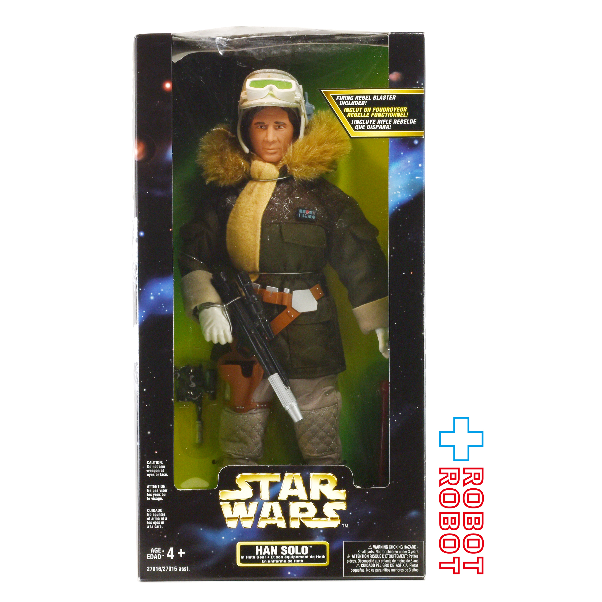 ★ケナー スター・ウォーズ コレクターシリーズ ハン・ソロ ホス・ギア 12インチフィギュア マルチランゲージ版 窓箱 未開封 入荷写真