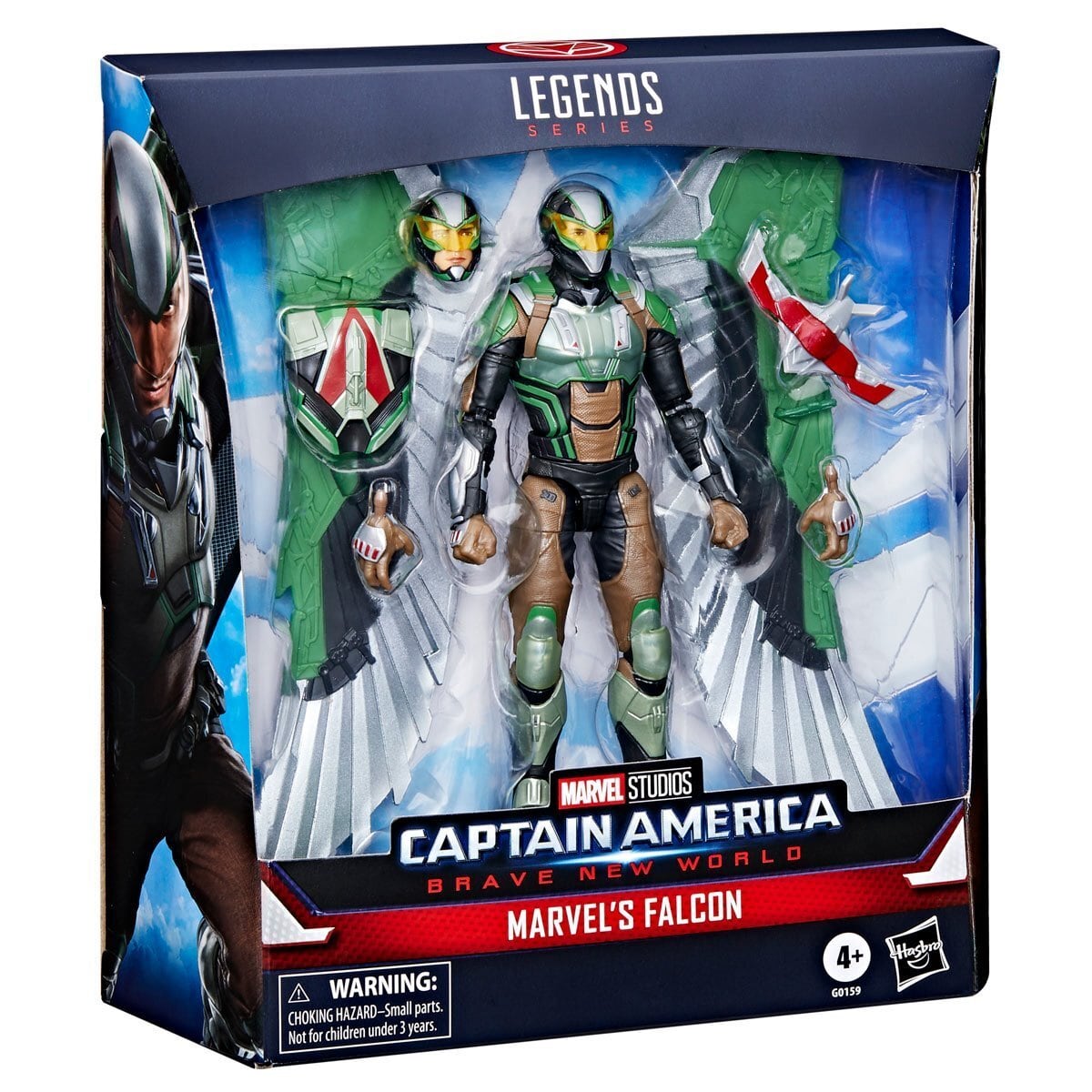 マーベルレジェンド キャプテン・アメリカ ブレイブ・ニュー・ワールド ファルコン デラックス 6インチ アクションフィギュア 未開封 入荷写真
