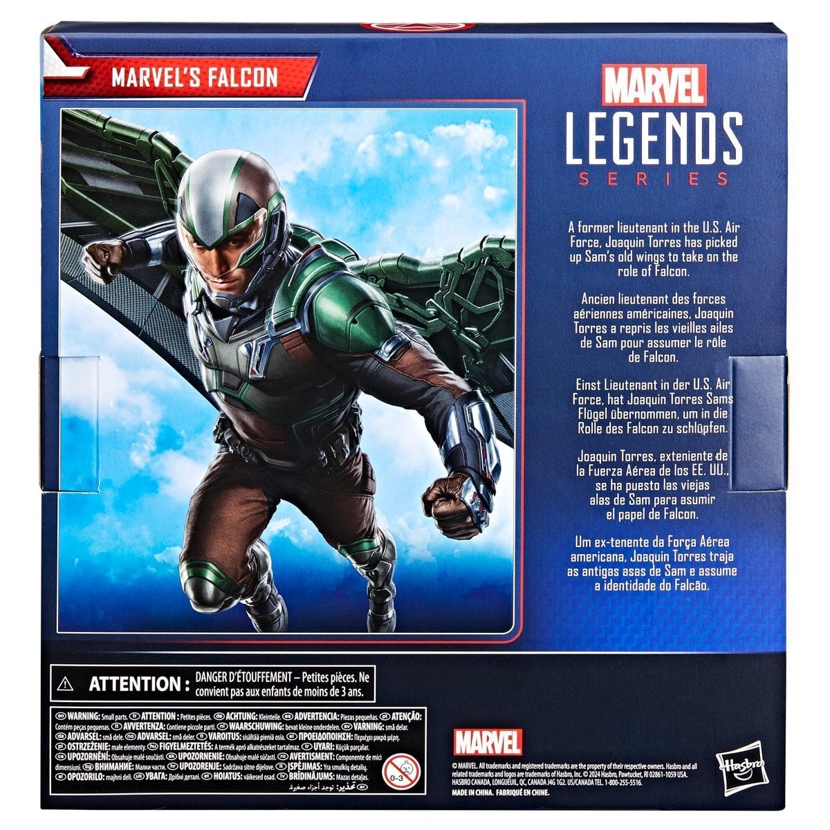 マーベルレジェンド キャプテン・アメリカ ブレイブ・ニュー・ワールド ファルコン デラックス 6インチ アクションフィギュア 未開封 入荷写真