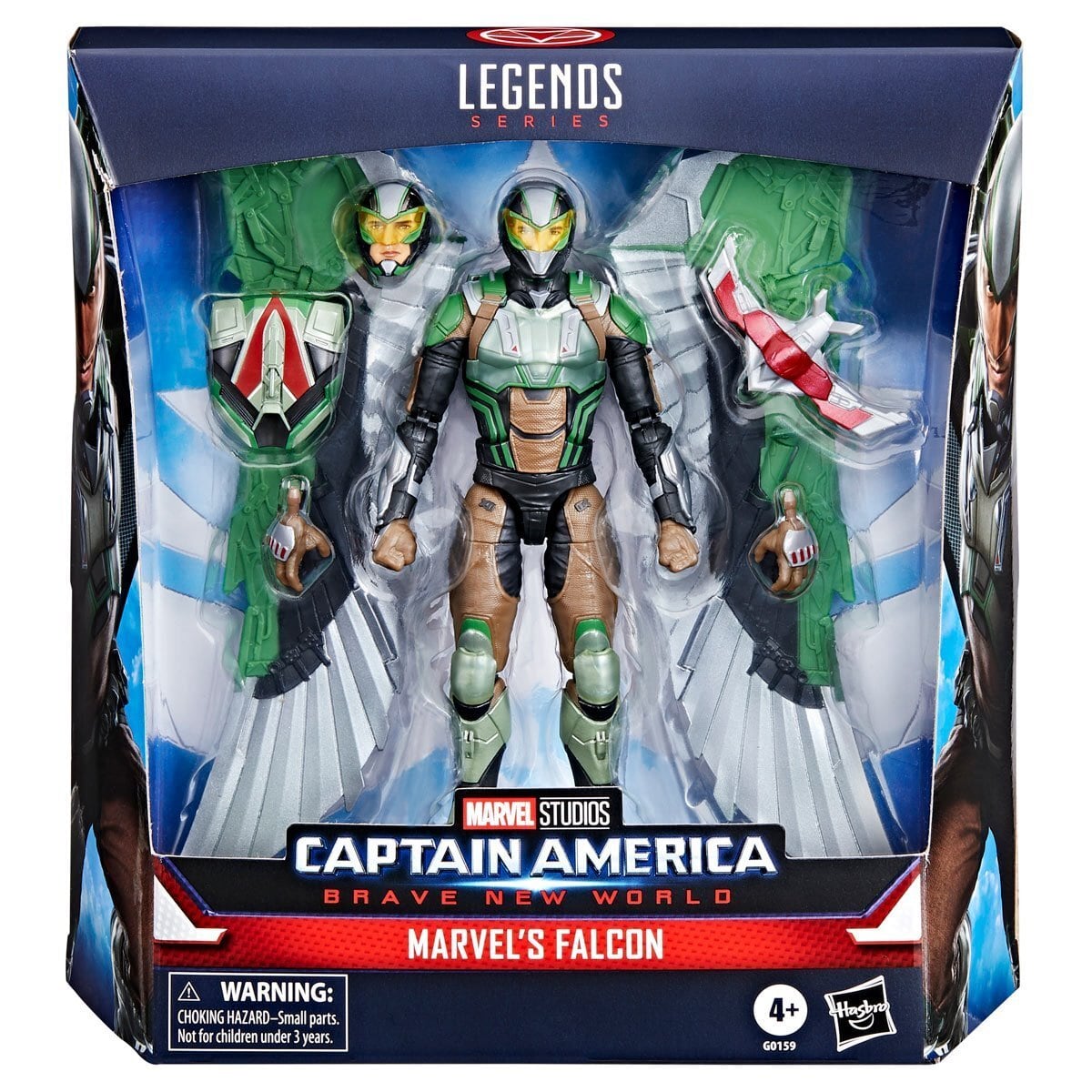 マーベルレジェンド キャプテン・アメリカ ブレイブ・ニュー・ワールド ファルコン デラックス 6インチ アクションフィギュア 未開封 入荷写真